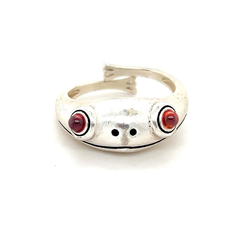 Red Eyes Frog Ring - image 1